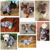 Elegant Dog Coat With Flower Print Design