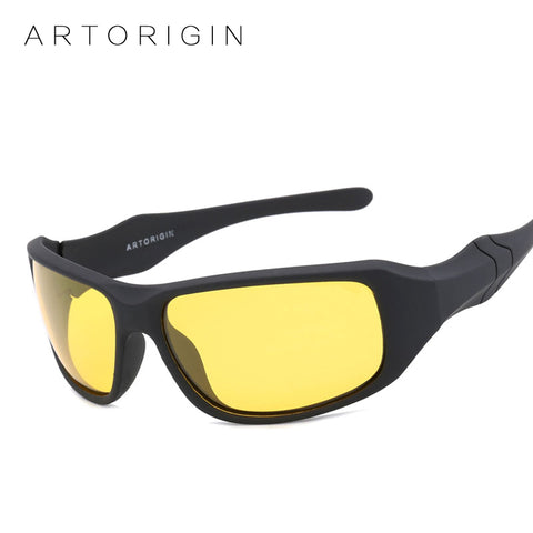 Driving Glasses - Full Kit - One For Day (Black) & One For Night (Yellow)